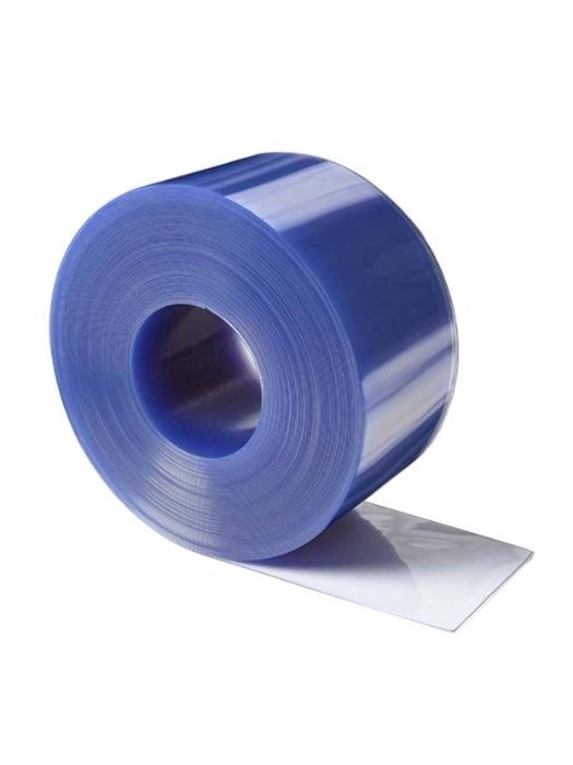 Lamele din PVC transparent pentru perdele industriale, 200 x 2mm x 50m