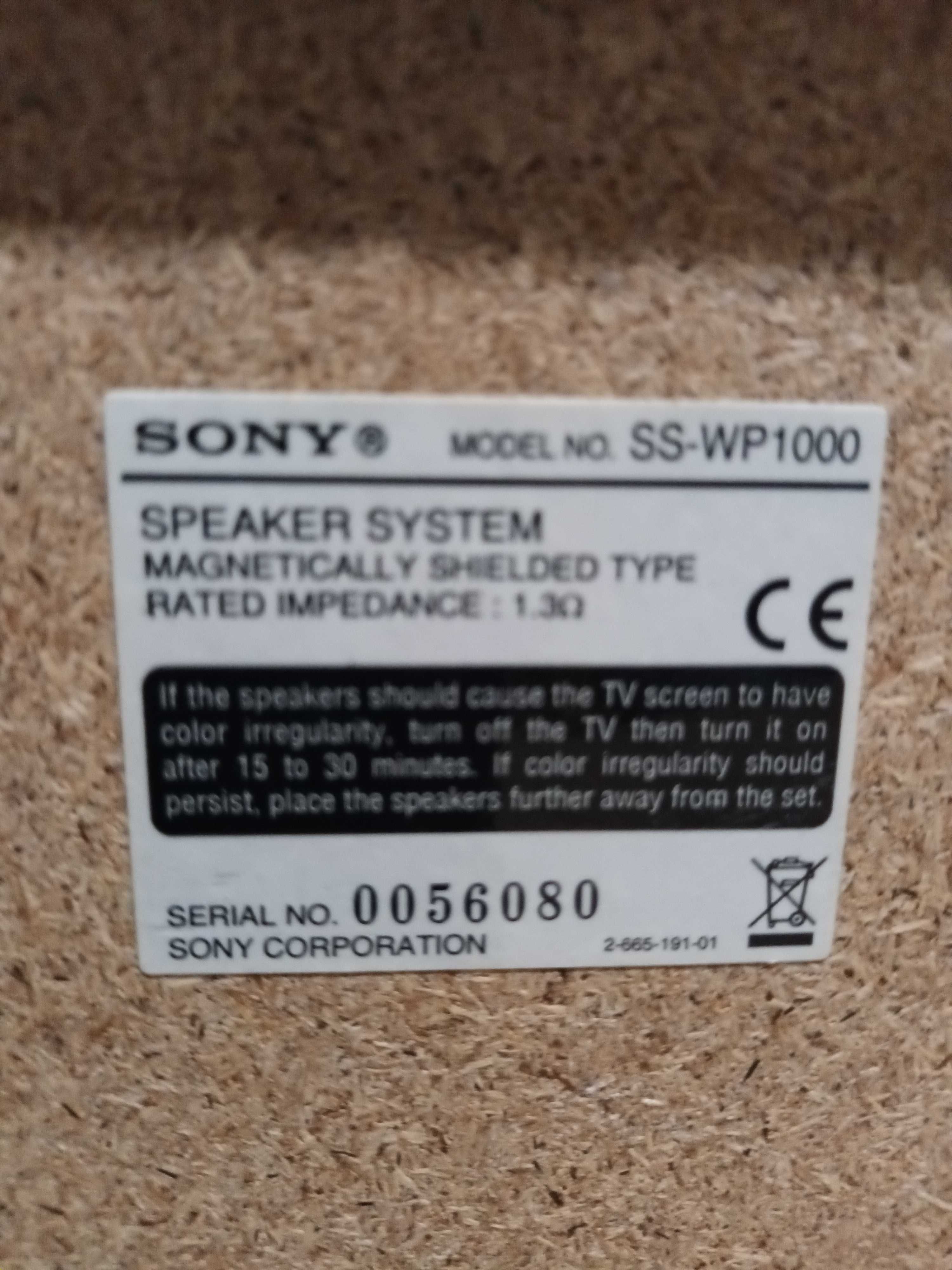 Sistem home cinema Sony 5.1 de 300 wati