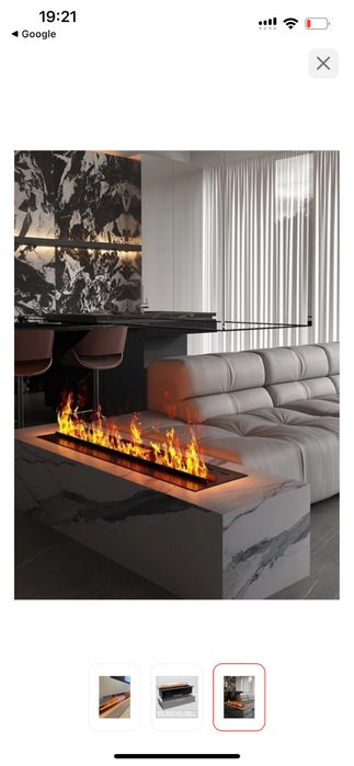 Электрокамин  с увлажнителем Chic Space новый в упаковке. 180 см