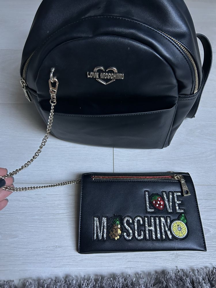 Ghiozdan Moschino+ geanta/portofel