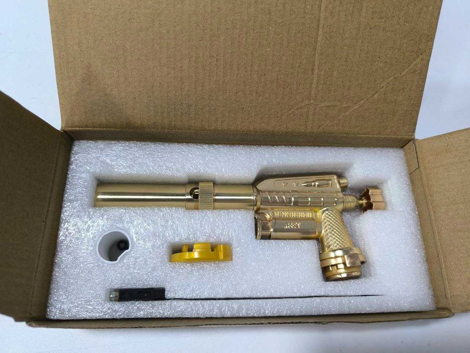 Газовая Туристическая горелка с пьезоподжигом корпус из метала.