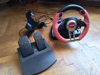 Volan gaming ACME cu pedale – pentru pasionații de simulatoare auto