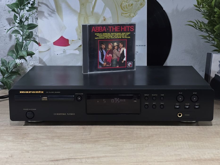 Cd player MARANTZ CD-4000, hifi audio,  black