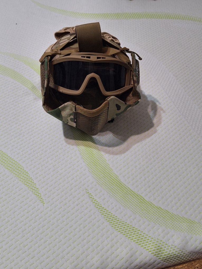 Каска Airsoft с релси