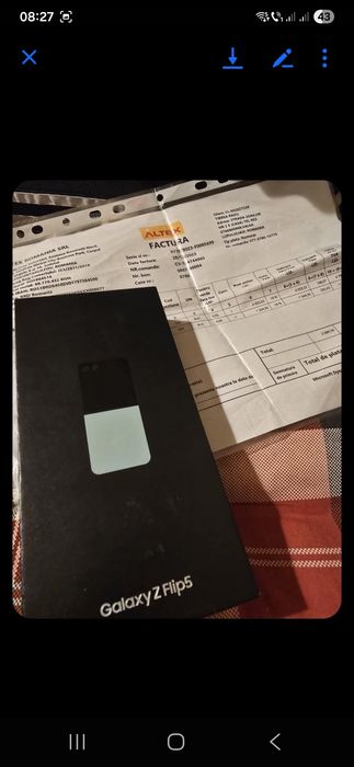 Samsung z flip5 că nou garanție