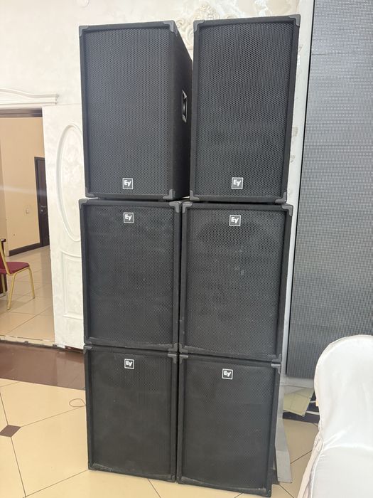 Продам комплек музараратуры Electrp Voice Gladiator G 115, G 118