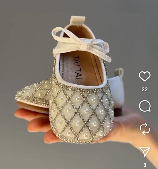 Туфли 1 жас кызга