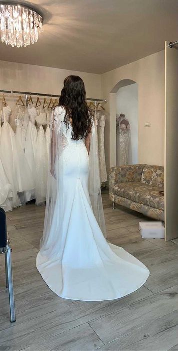 Rochie de mireasă, model sirena – colecția 2025
