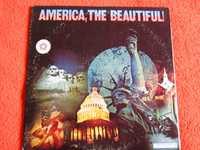 vinil America, The Beautiful!  cu Johnny Cash.Mahalia Jackson etc