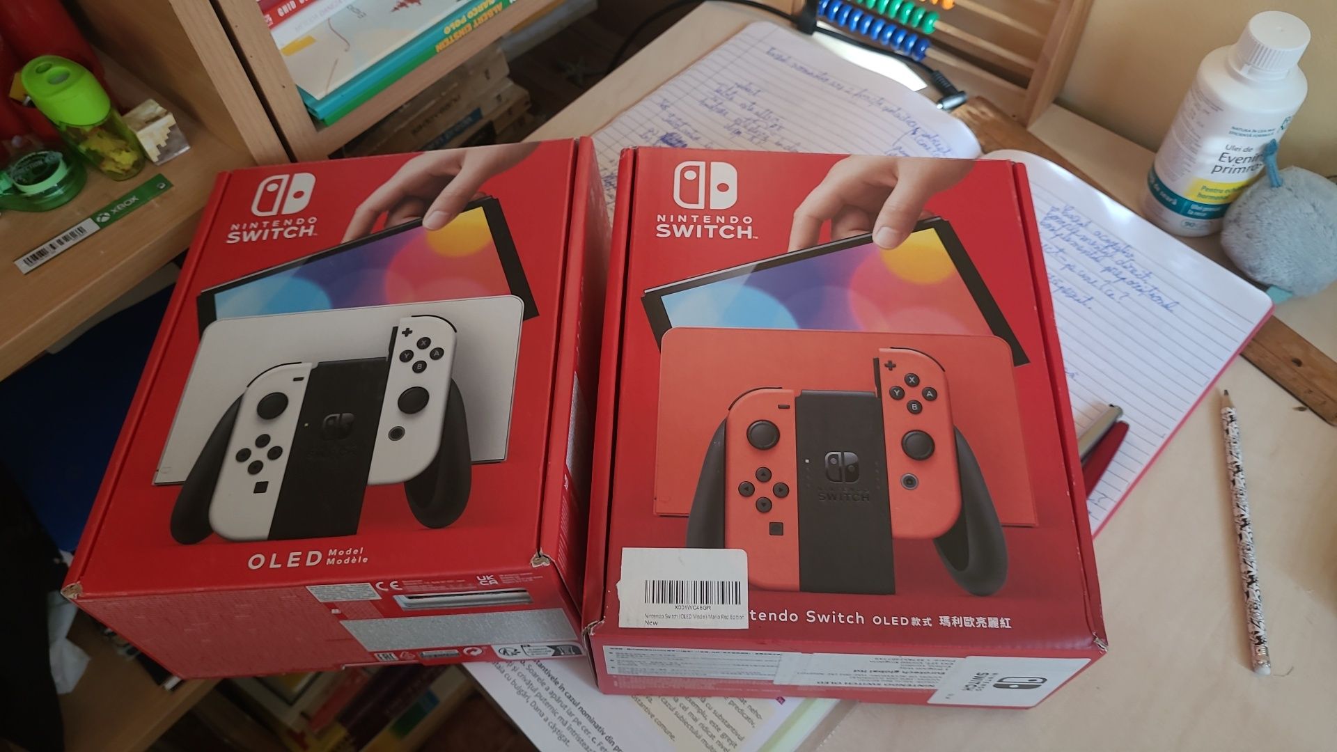 Sigilata Consola Nintendo Switch Oled Modat 256GB  512Gb