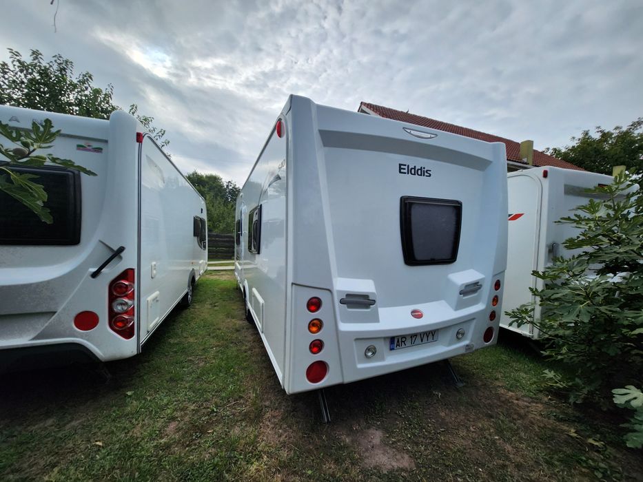 Rulota Elddis SUPREME,ÎNMATRICULATĂ,matrimonial,Centrala,mover,P.Solar