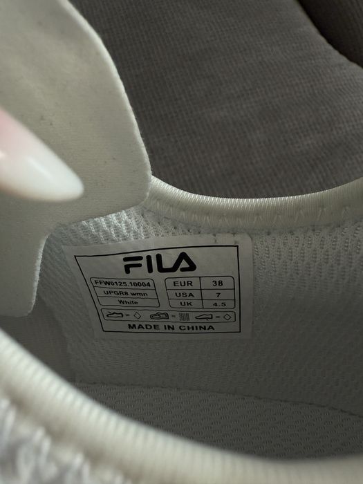 Маратонки Fila,размер 38