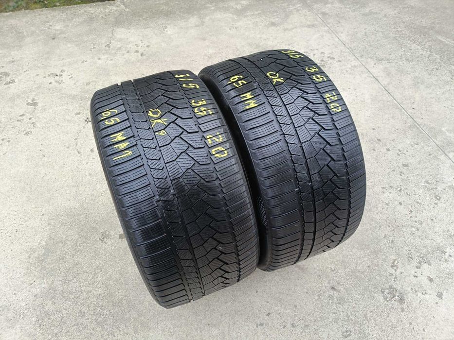 Doua anvelope iarna 315 35 20 continental wintercontact TS 860S 6,5 mm