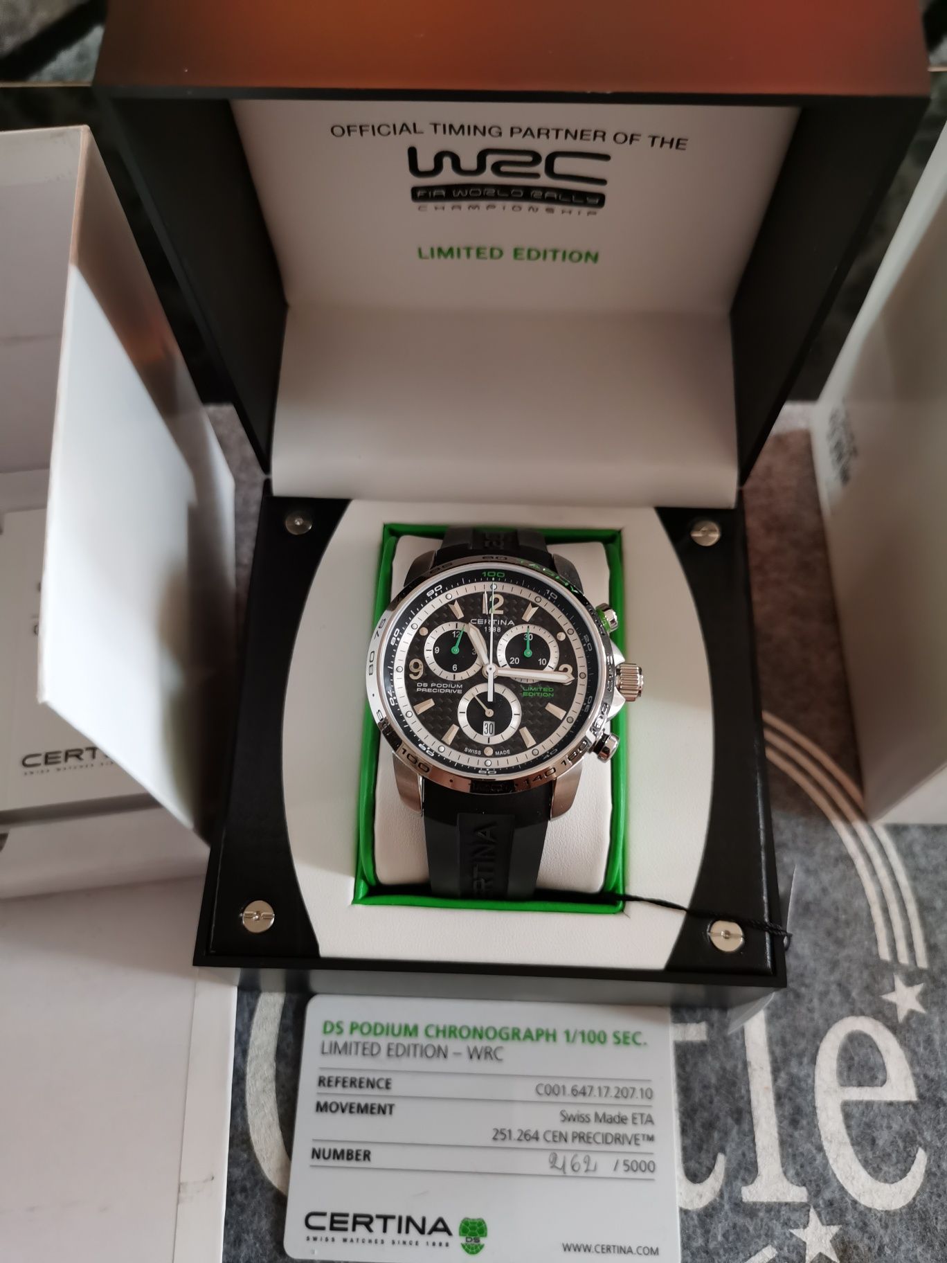 Ceas Certina WRC Limited Edition