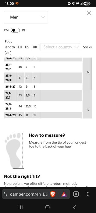 Обувки Camper Peu 42