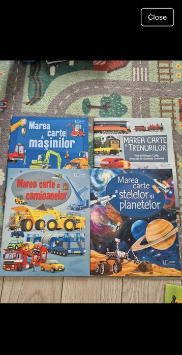 Set patru cărți masini