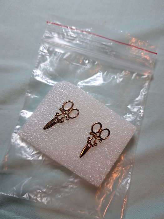 Нови обеци-ножици