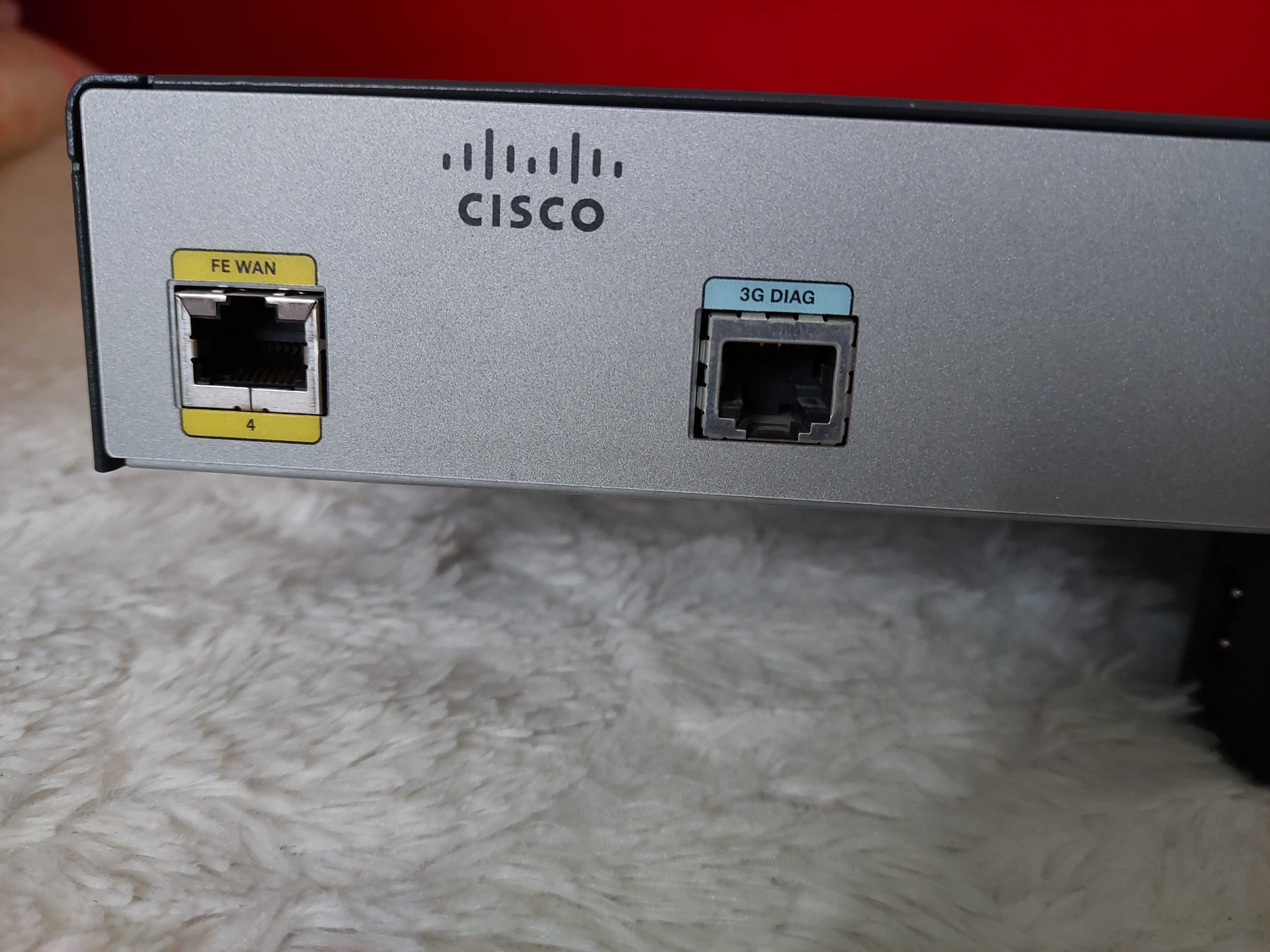 Router Cisco 800 Series Type 881 3g Ethernet Security Link 2,4GHz
