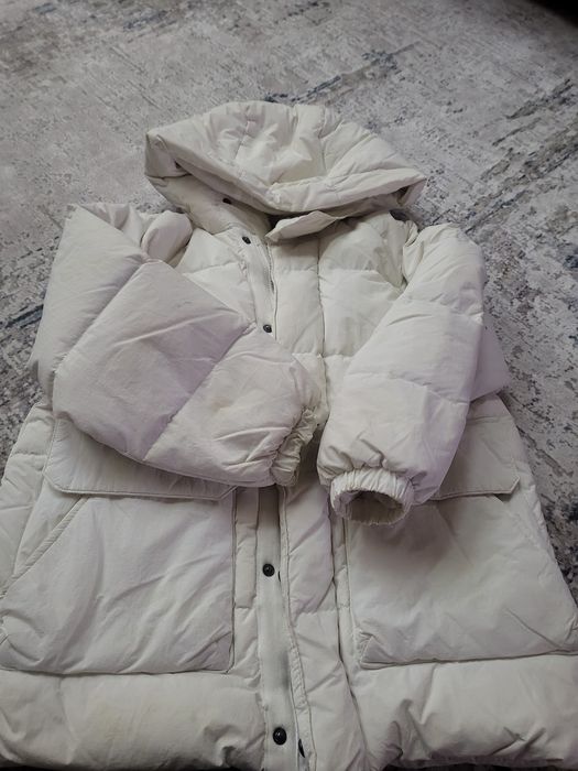 Jacheta puf cu gluga