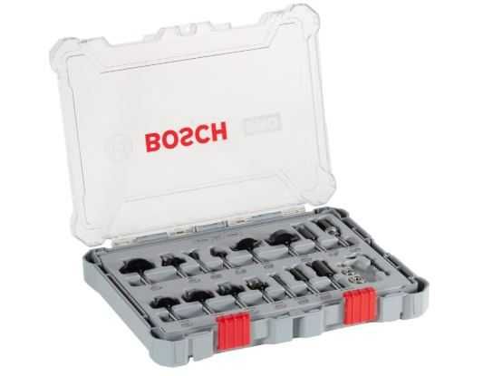 Bosch Professional 15-piese freze mixte (6 mm)