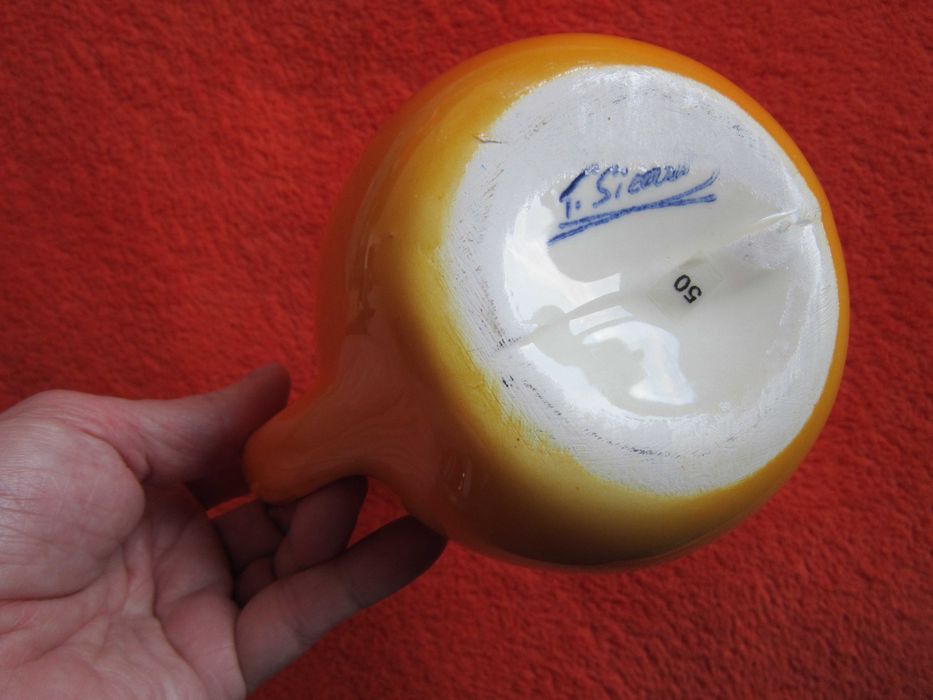 cadou deosebit Sicard cu Masline si Cicada 3D Franta 1950 semnat