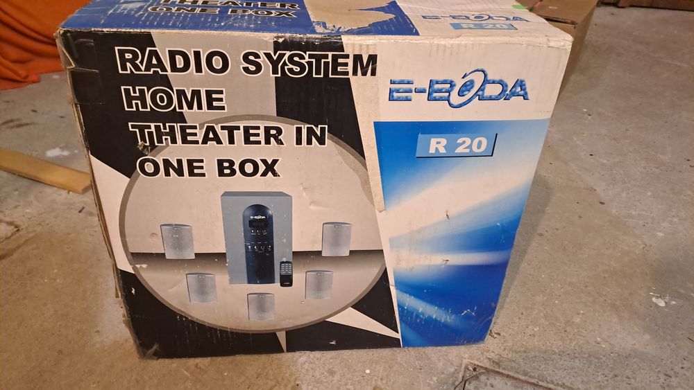 Vand sistem audio 5 1 Eboda R20, NOU, sigilat in cutie