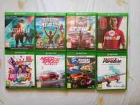 Vand 8 jocuri de Xbox one