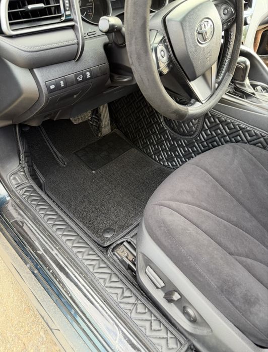 5D Коврики ЭКОкожа для Toyota Camry 70