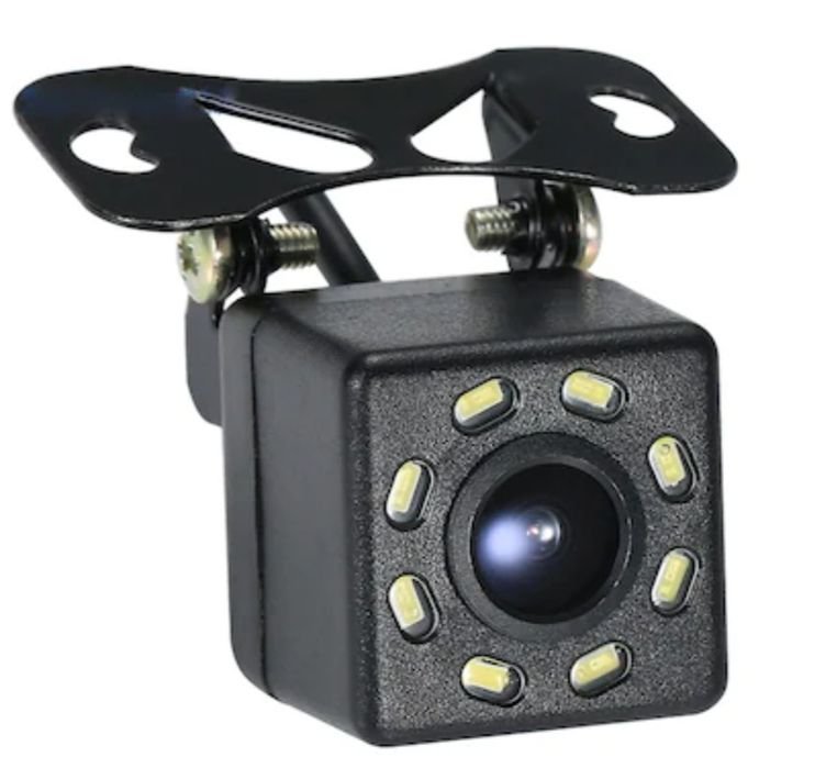 Camera video auto marsarier 2,4cm reglabila 8 leduri rezistenta la apa