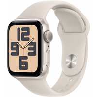 Apple Watch SE2, GPS, 44mm, Starlight Aluminium Case, Starlight Sport