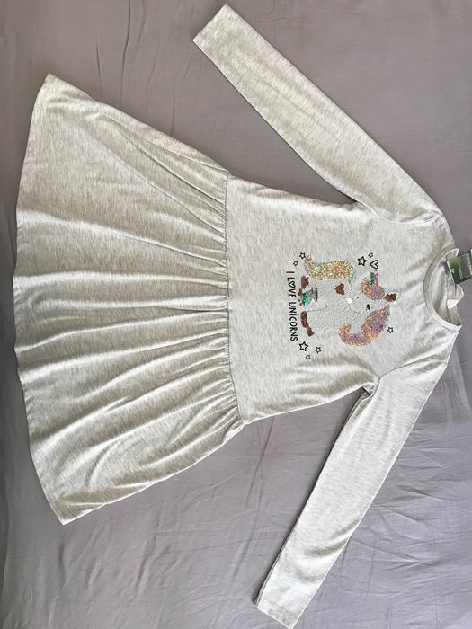 Нова  рокля с пони H&M за момиченце