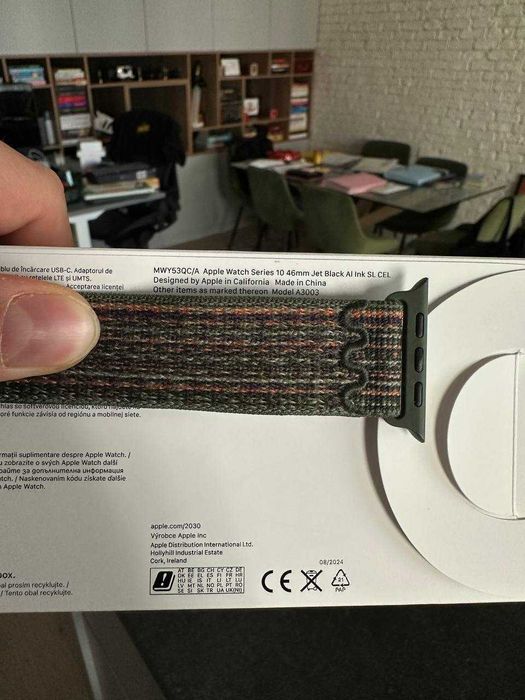 Apple Watch 46mm Seria 10 Cellular + Bratara Nike Cadou