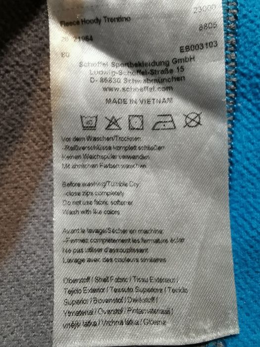 Fleece hanorac Schöffel Trentino S bărbați munte