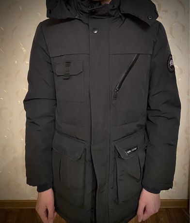 Зимняя куртка на мальчика 12-13 лет (ростовка 158)