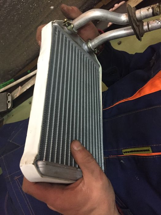 Замена родиотор салонный Промывка печка