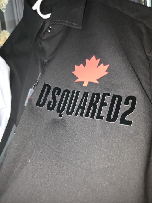Cămașă alb x negru Icon Dsquared2  men