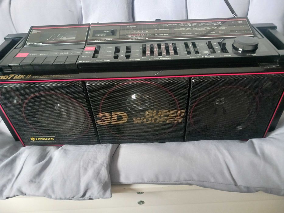 Радиокасетофон hitachi 3d7 mk2