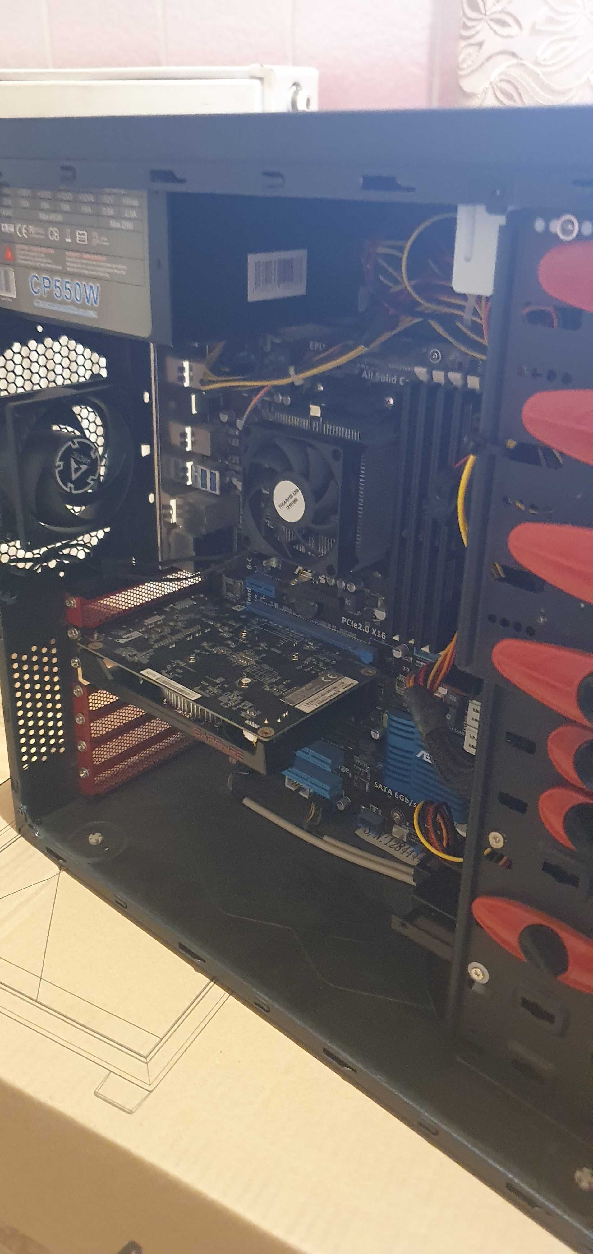 Calculator Asus, AMD Athlon 2.8 GHz, 32GB DDR3, GPU RX 550, 2 SSD