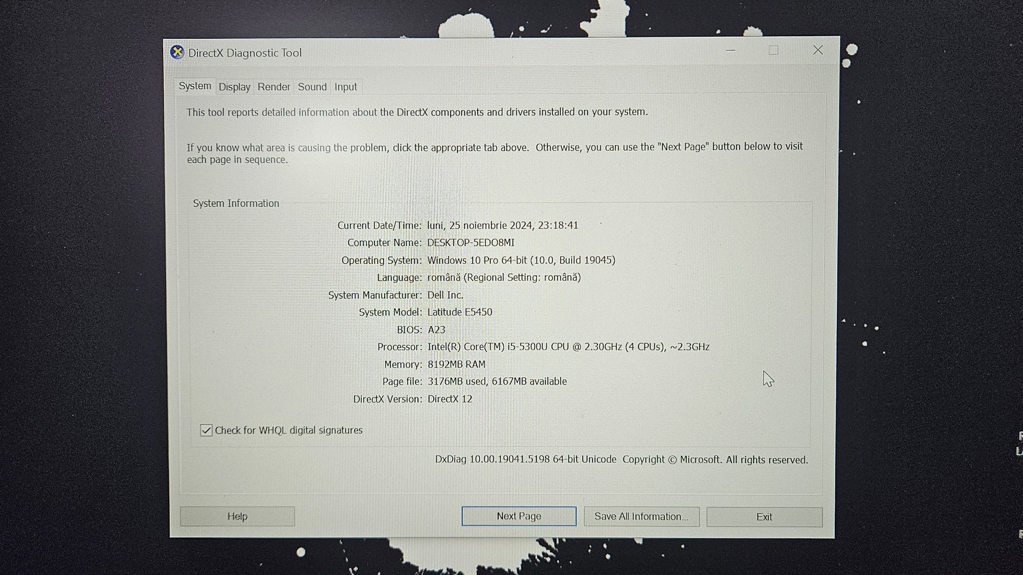 Ocazie Dell Ultrabook Latitude E5450 - i5 - SSD 512 GB Laptop - Leptop