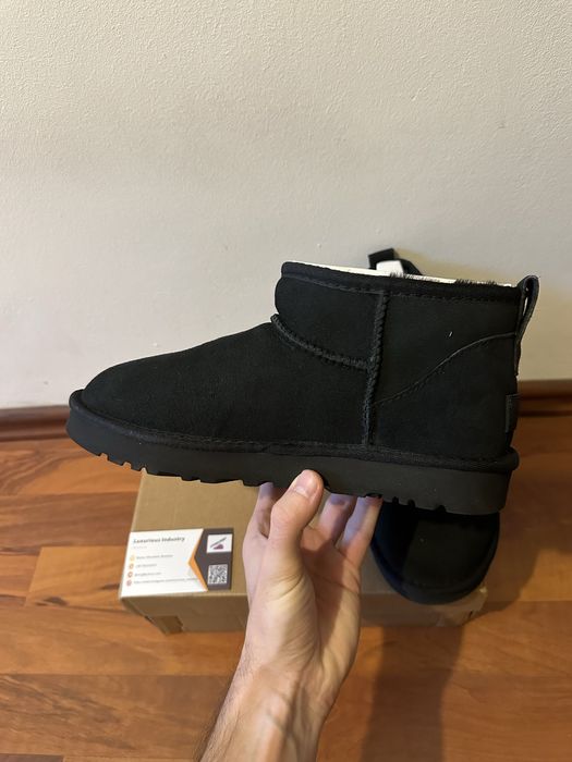 UGG Classic Ultra Mini Boot Black (Women’s)