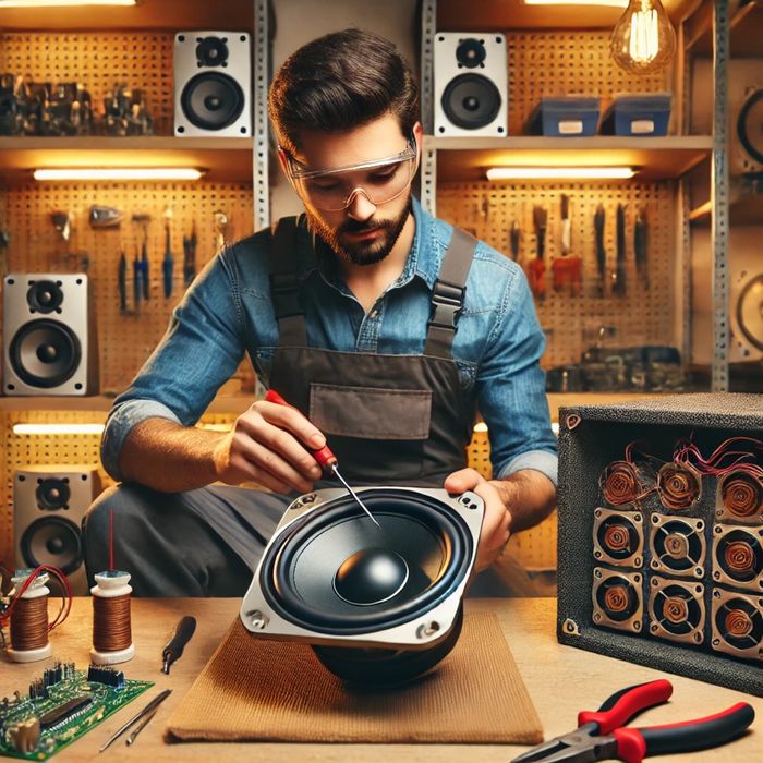 Кalonka remont qilamiz. Ремонт динамиков