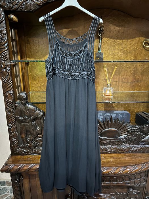 Emporio Armani копринена рокля