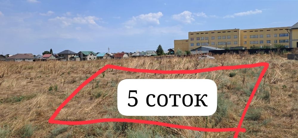 Жер сатамын қалаға жақын