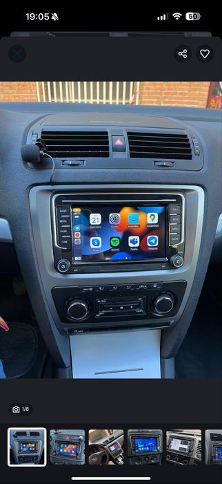 Navigatie Android Carplay VW/Skoda /Seat