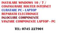 Service IT Instalare Windows Repar Calculatoare Laptop Imprimante