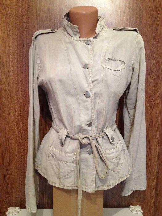 Sacou din in made in Italy