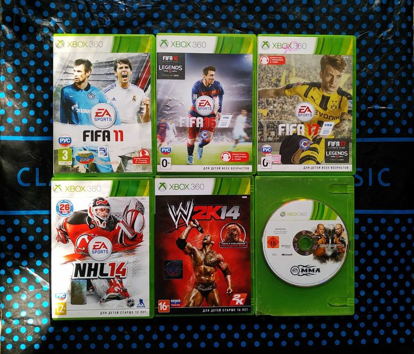 Xbox 360 игры лицензионные
