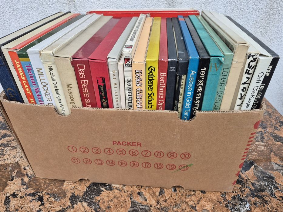 Vând Lot 150LP Discuri Vinil colectie in stare buna cu muzica clasică