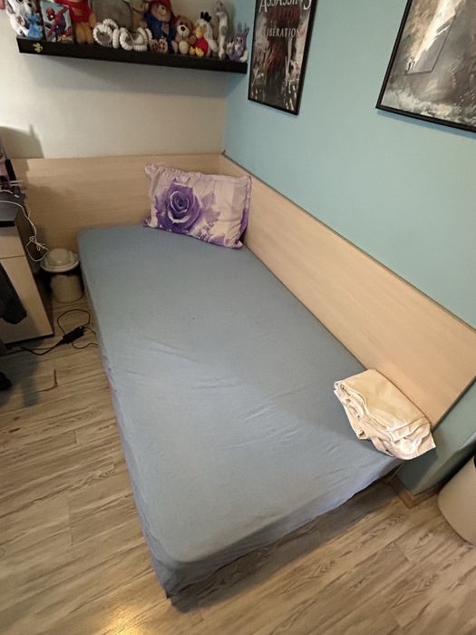 Повдигащо легло с матрак