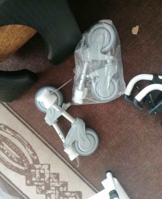 Комбиниран инвалиден стол / количка за трудно подвижни хора